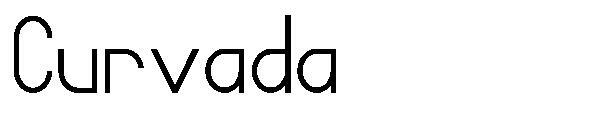 Curvada字體(Curvada字体)