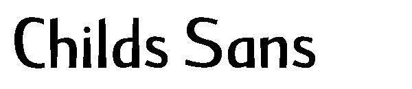 Childs Sans(Childs Sans字体)