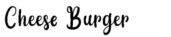 芝士漢堡字體(Cheese Burger字体)