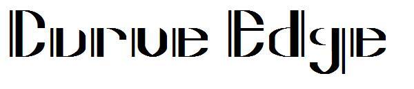 Bord de courbe字体(Curve Edge字体)