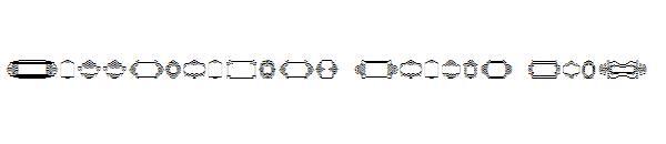 Ramki kaligraficzne Soft字体(Calligraphic Frames Soft字体)