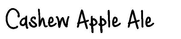 腰果苹果啤酒字体(Cashew Apple Ale字体)