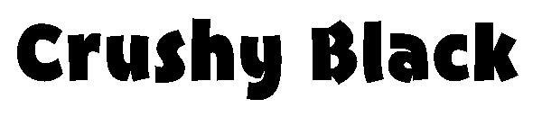 Negru zdrobit字体(Crushy Black字体)
