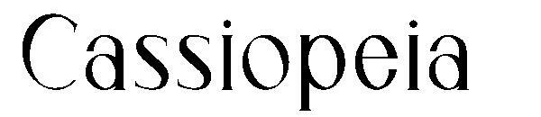카시오페아 문자체(Cassiopeia字体)