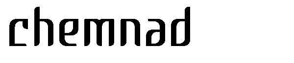 chemnad문자체(chemnad字体)