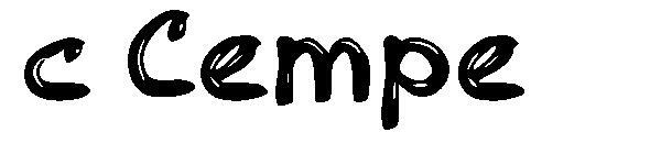 c Cempe문자체(c Cempe字体)