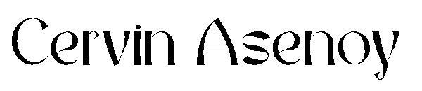 Cervin Asenoy 字体(Cervin Asenoy字体)