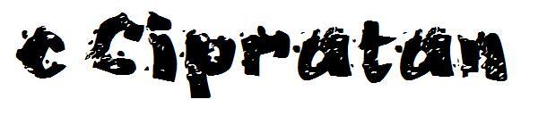 ซี ซิปราตัน字体(c Cipratan字体)