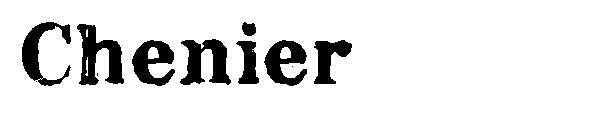 Chenier字體(Chenier字体)
