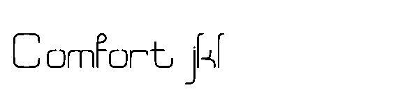 Kenyamanan jkl字体(Comfort jkl字体)