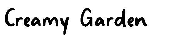 奶油花園字體(Creamy Garden字体)