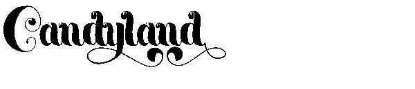 แคนดี้แลนด์字体(Candyland字体)