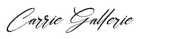 كاري جاليري 字体(Carrie Gallerie字体)