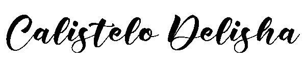 Calistelo Delisha字体
