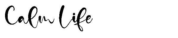 Viață liniștită字体(Calm Life字体)