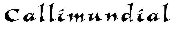 Callimundial 字体(Callimundial字体)
