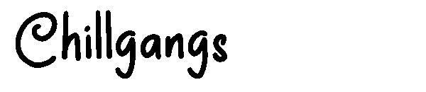 Chillgangs字體(Chillgangs字体)