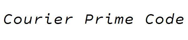 Курьер Prime Code字体(Courier Prime Code字体)