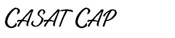 Casat Cap글자체(Casat Cap字体)