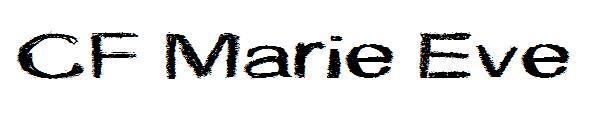 CF Marie Eve 字体