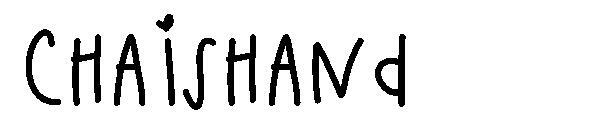 ChaisHand字体