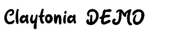 クレイトニア DEMO字体(Claytonia DEMO字体)