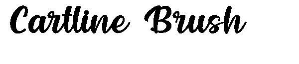 カートライン ブラシ字体(Cartline Brush字体)