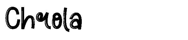 クロラ字体(Chrola字体)