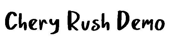 Chery Rush Demo字体