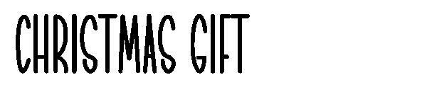 هدية عيد الميلاد 字体(Christmas Gift字体)