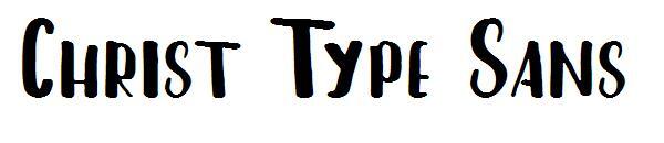 Christ Type Sans字体