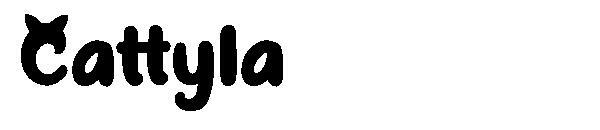 كاتيلا 字体(Cattyla字体)