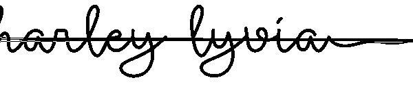 Charley Lyvia 字体(Charley Lyvia字体)