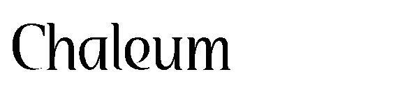 Chaleum字体