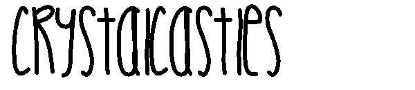 CrystalCastles字体