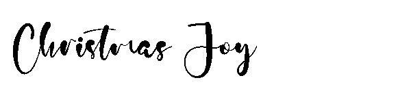 Alegria de Natal(Christmas Joy字体)