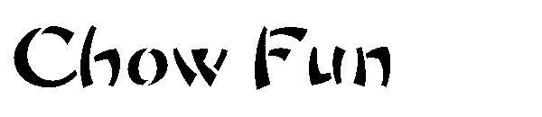 เชาฟัน字体(Chow Fun字体)