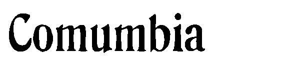 Columbia字体