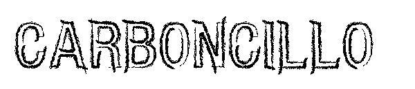 CARBONCILLO 字体