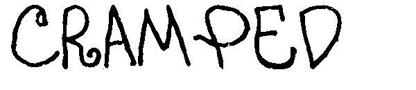 Înghesuit字体(CRAMPED字体)