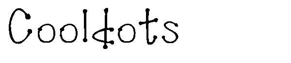 كولدوتس 字体(Cooldots字体)