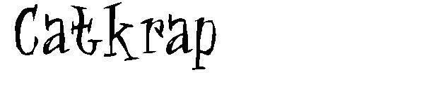 Catcrap字体