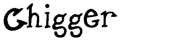 Chigger문자체(Chigger字体)
