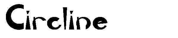 الخط 字体(Circline字体)