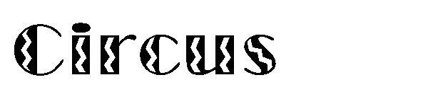 Цирк字体(Circus字体)