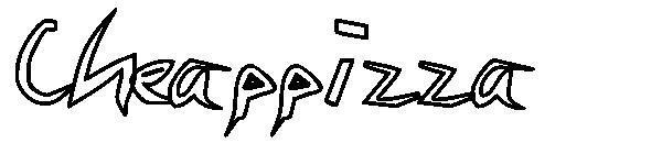Дешевая пицца字体(Cheappizza字体)
