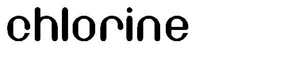 Chlore字体(Chlorine字体)
