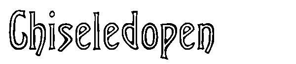Chiseledopen字體(Chiseledopen字体)