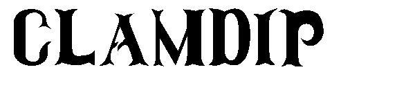 Clamdip字体