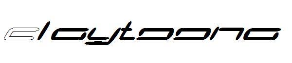 كلايتونا 字体(Claytoona字体)